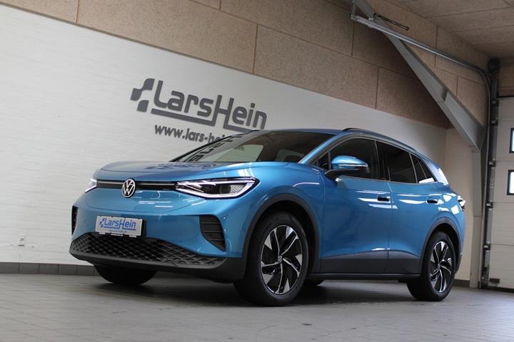 Blå VW ID.4 fra 2025