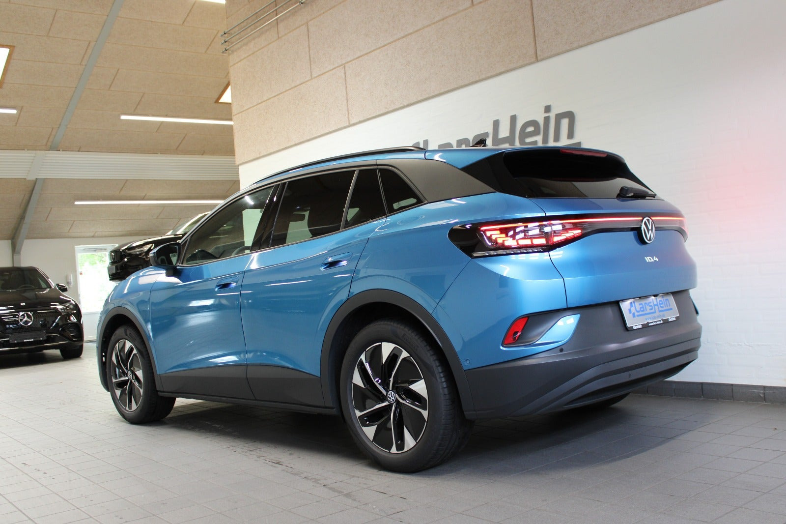 Blå VW ID.4 fra 2025