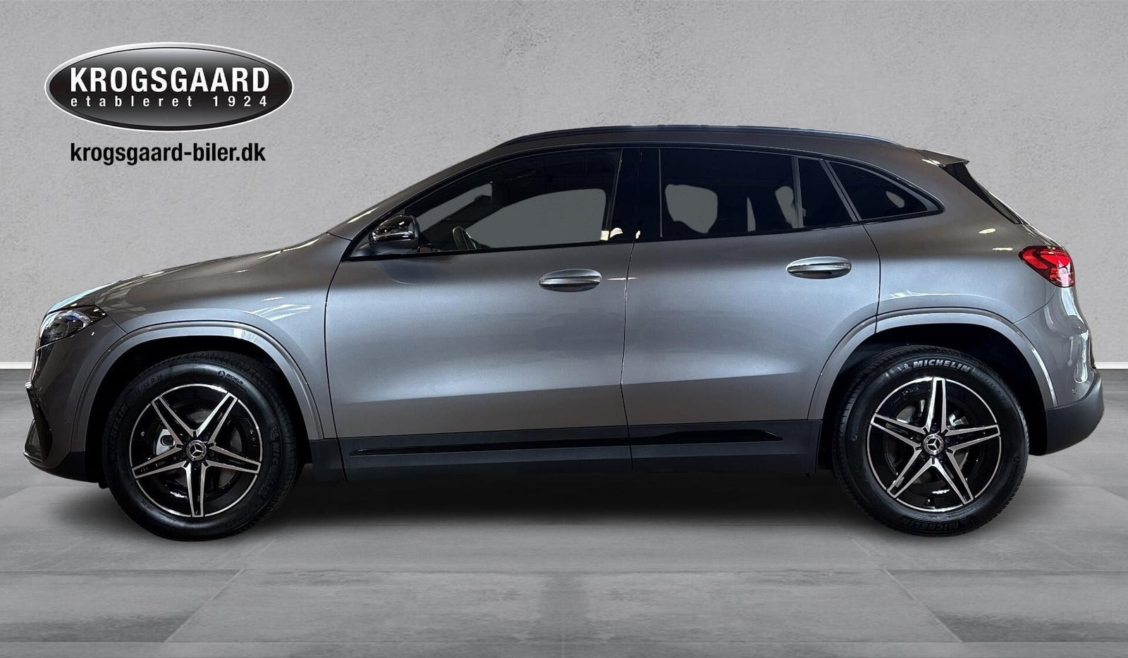 Grå Mercedes EQA250+ fra 2025