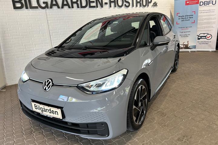 Grå VW ID.3 fra 2021 set udefra