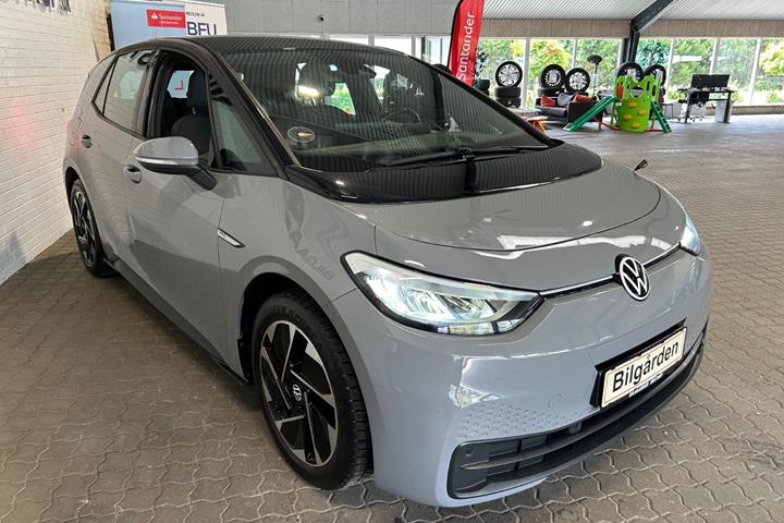 Grå VW ID.3 fra 2021