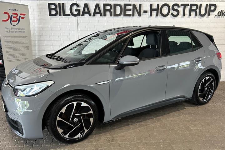 Grå VW ID.3 fra 2021
