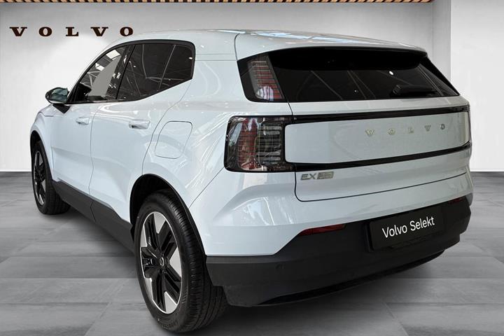 Blå Volvo EX30 fra 2025