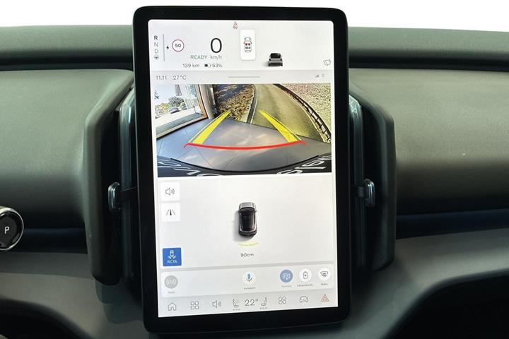 Blå Volvo EX30 fra 2025