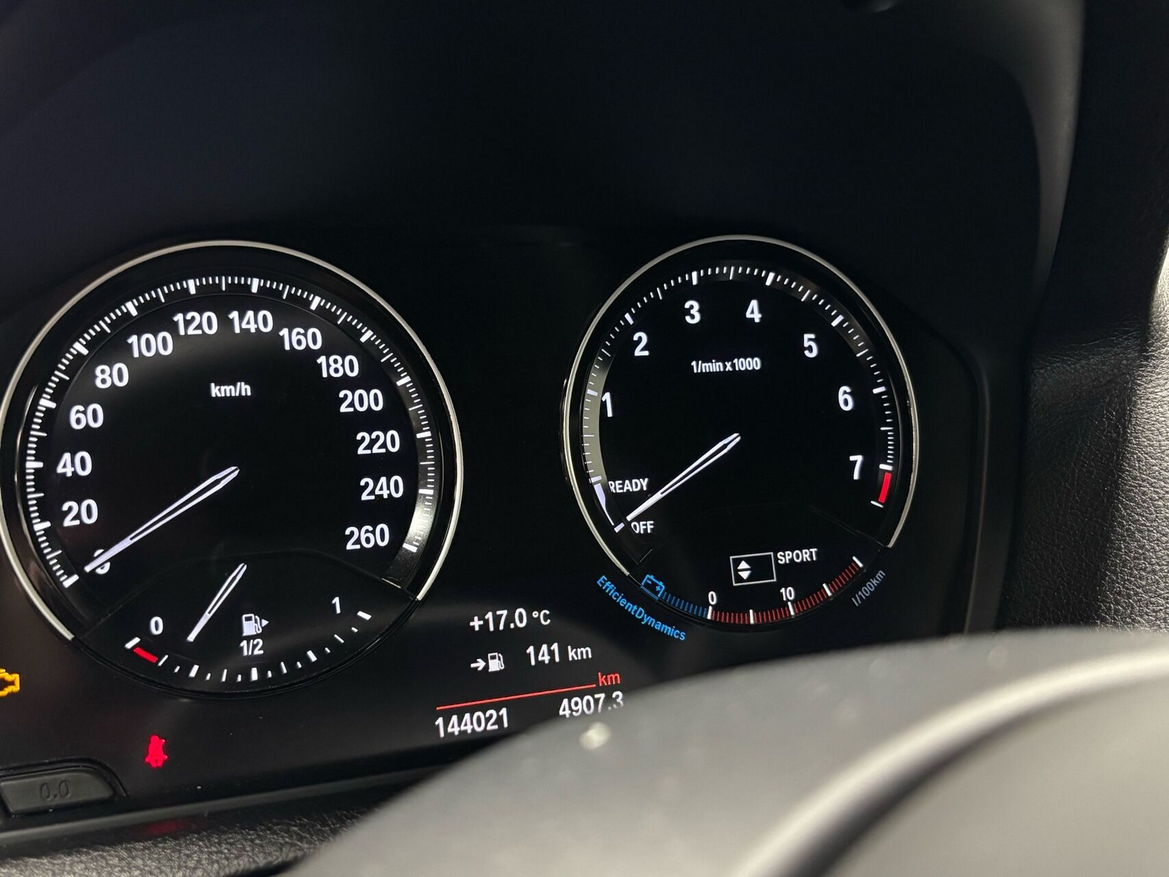 Sort BMW 116i fra 2019