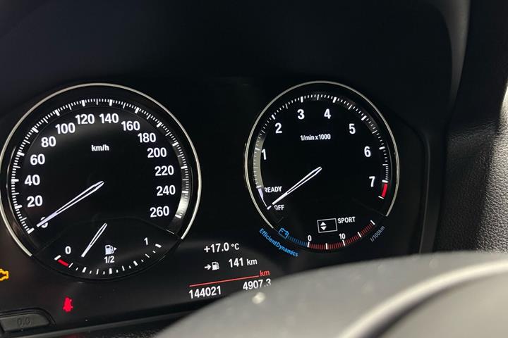 Sort BMW 116i fra 2019