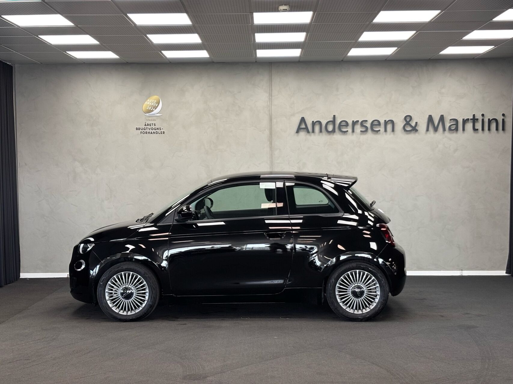Sort Fiat 500e fra 2023