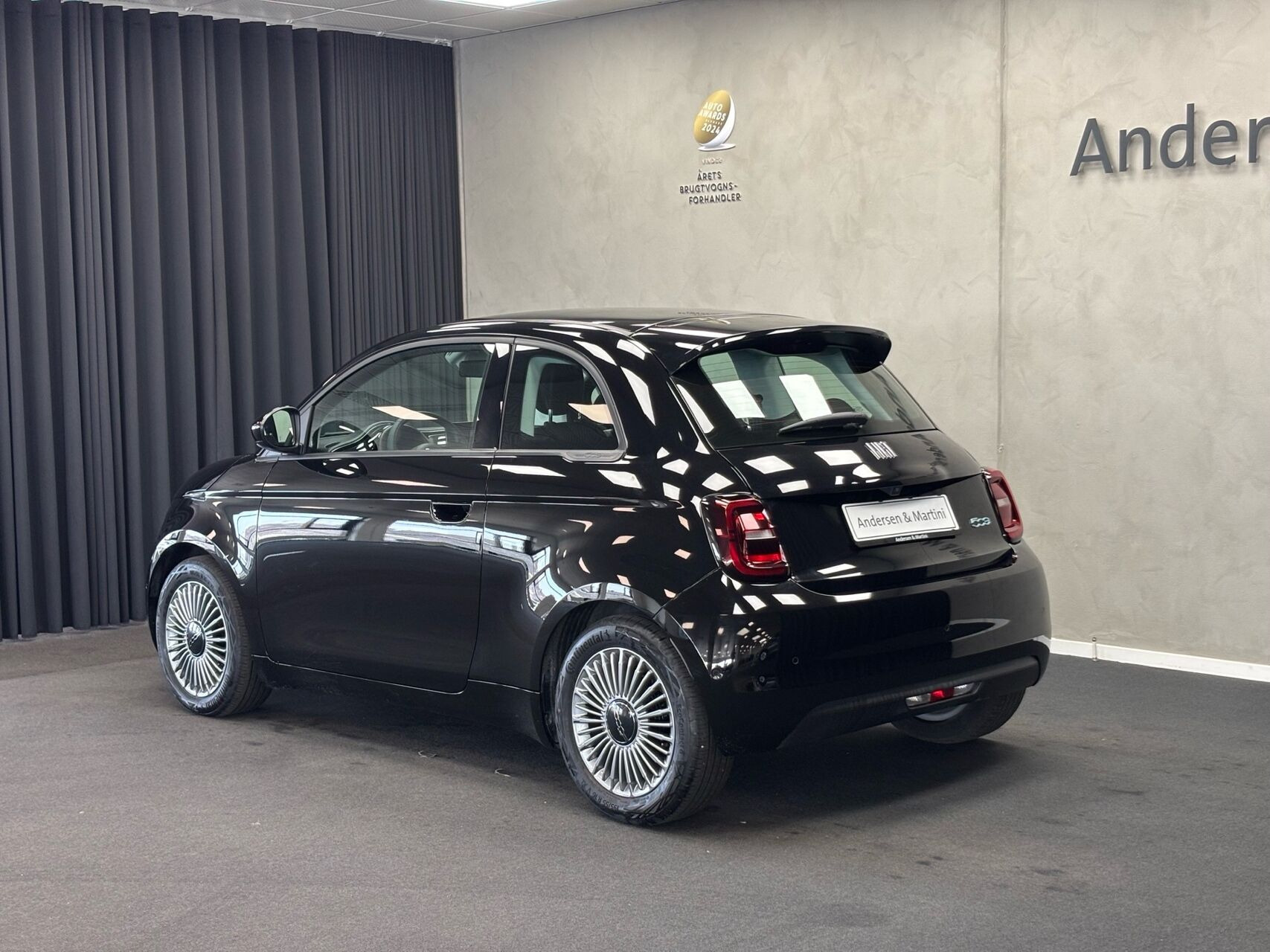 Sort Fiat 500e fra 2023