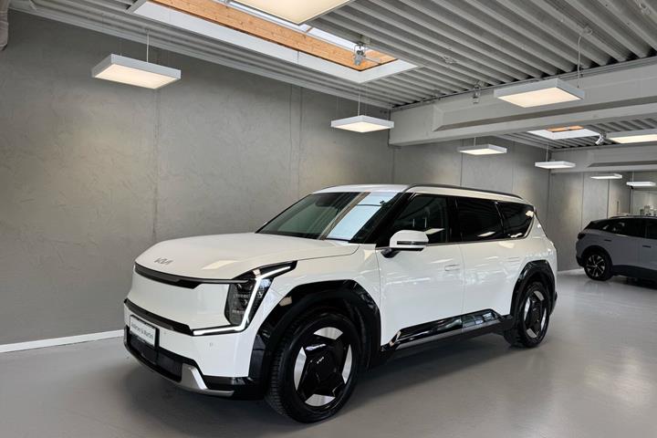 Hvid Kia EV9 fra 2025