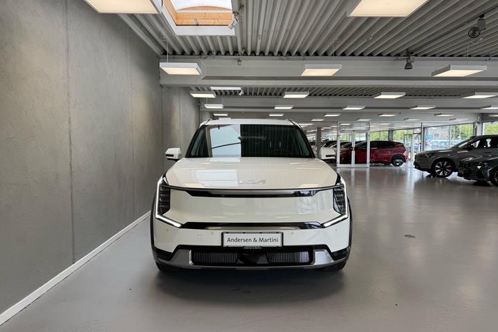 Hvid Kia EV9 fra 2025