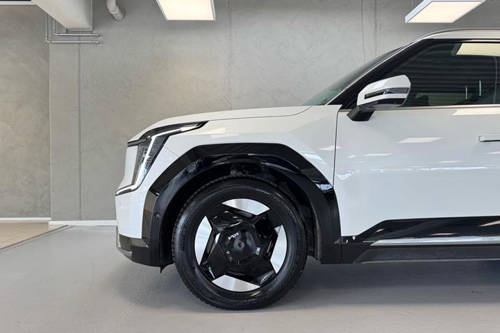 Hvid Kia EV9 fra 2025