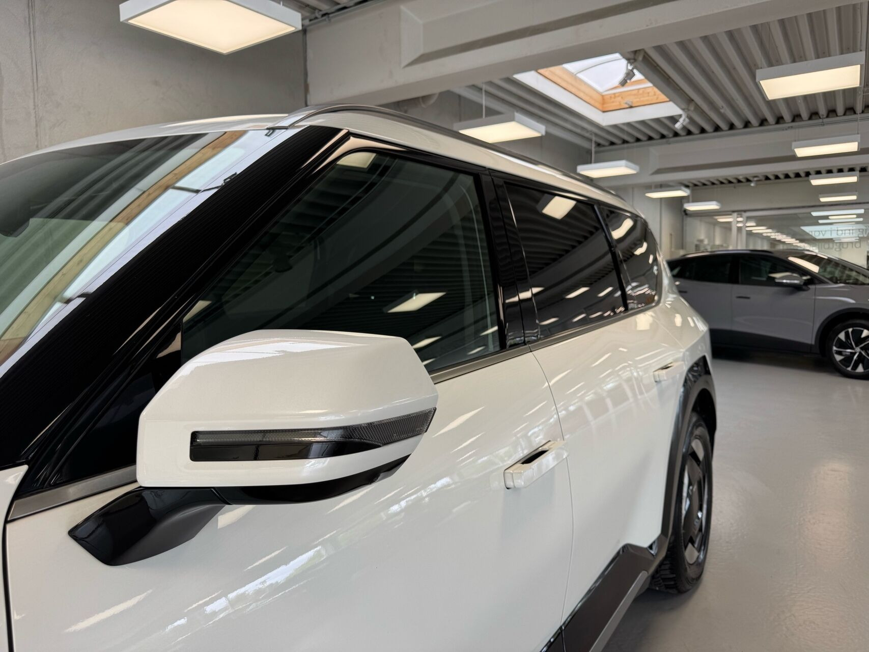 Hvid Kia EV9 fra 2025