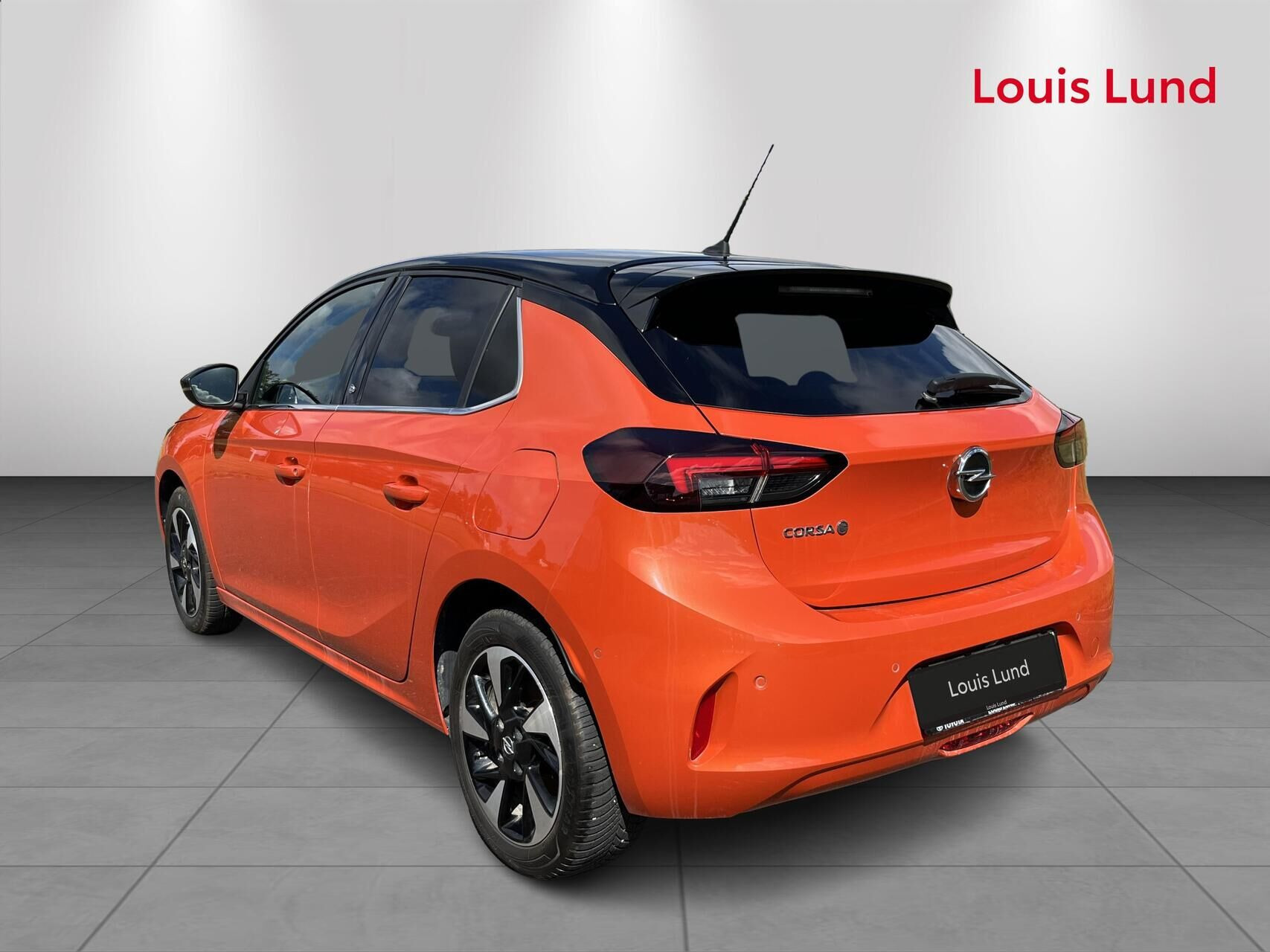 Orange Opel Corsa-e fra 2023