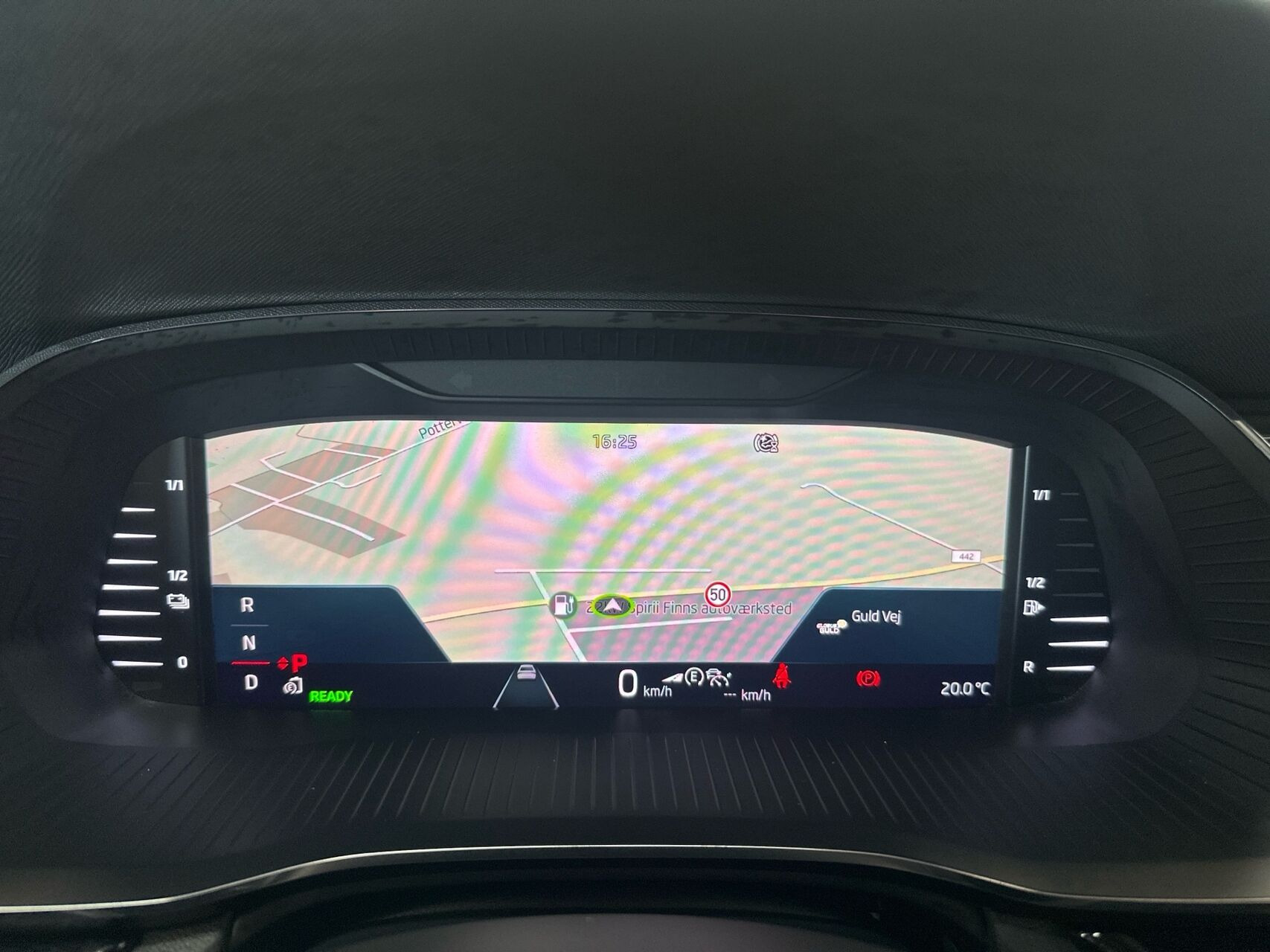 Blå Skoda Octavia fra 2021