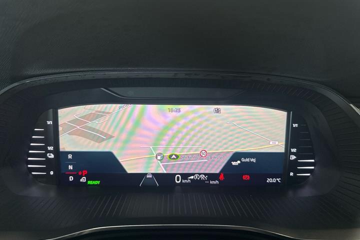 Blå Skoda Octavia fra 2021