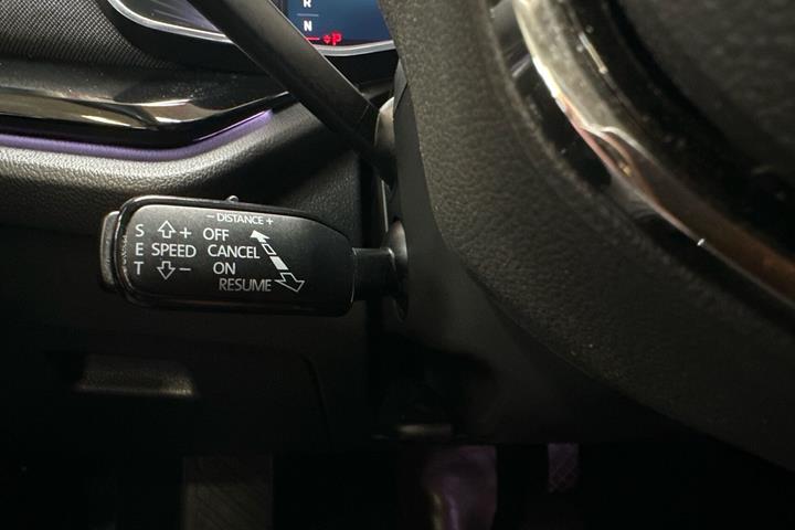 Blå Skoda Octavia fra 2021