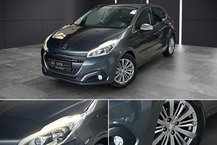 Grå Peugeot 208 fra 2015