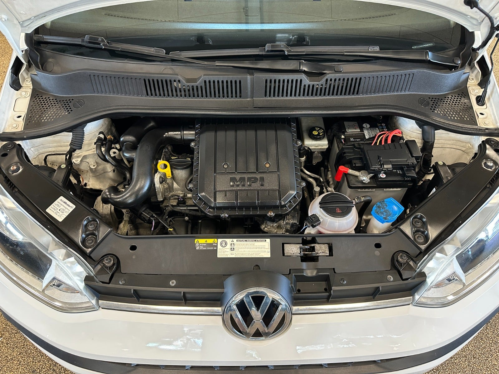 Hvid VW UP! fra 2017