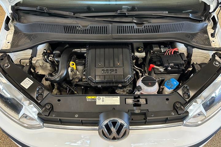 Hvid VW UP! fra 2017
