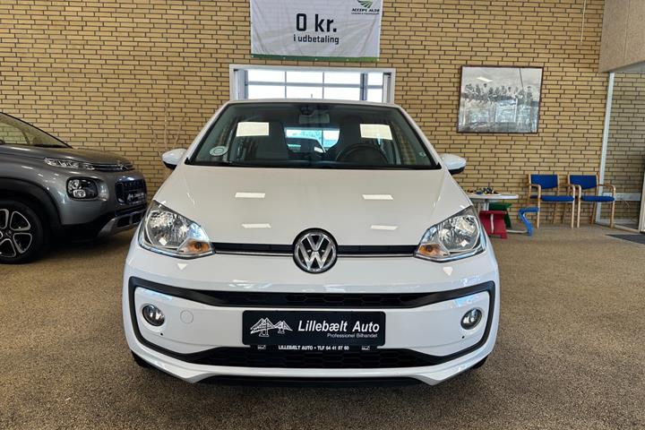 Hvid VW UP! fra 2017