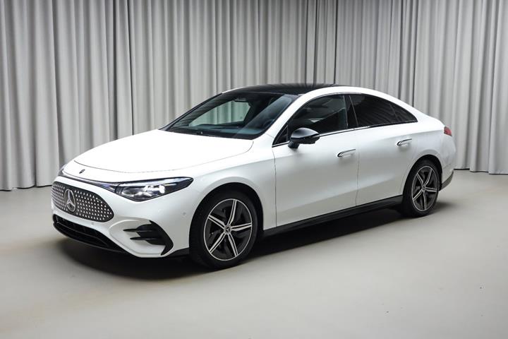 Hvid Mercedes CLA250+ fra 2025