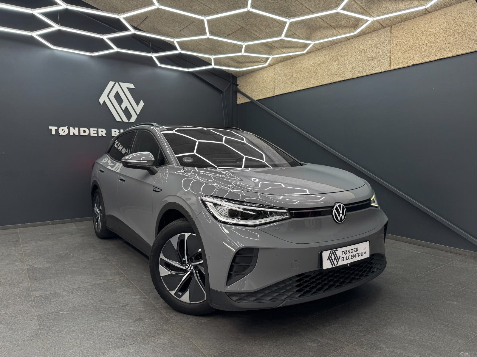 Grå VW ID.4 fra 2023