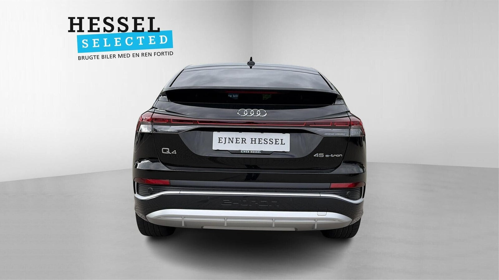 Sort Audi Q4 e-tron fra 2025
