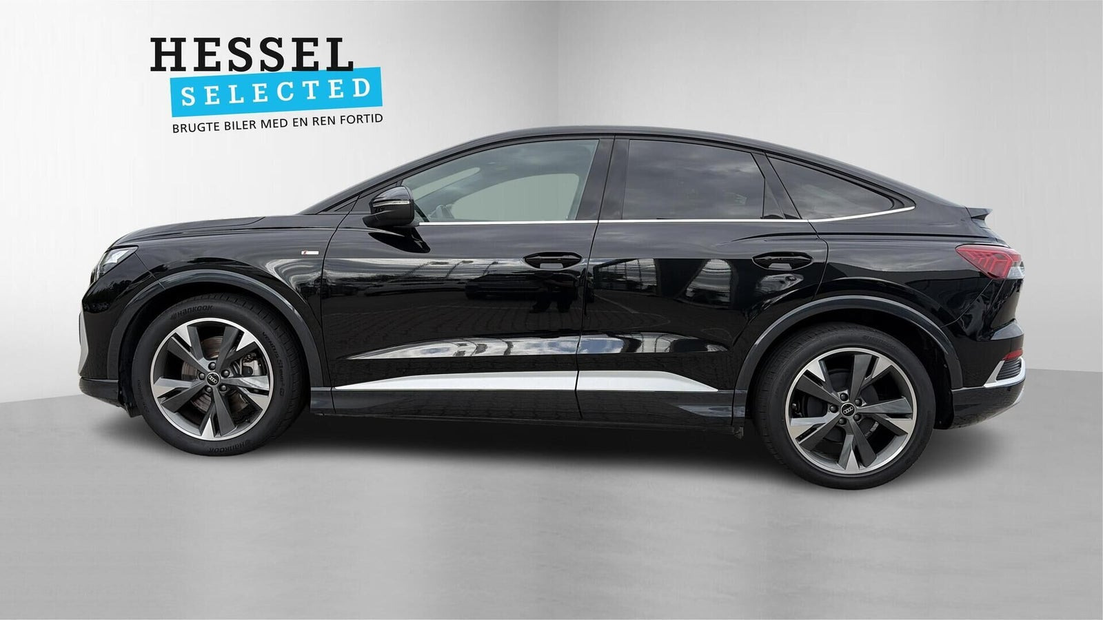 Sort Audi Q4 e-tron fra 2025
