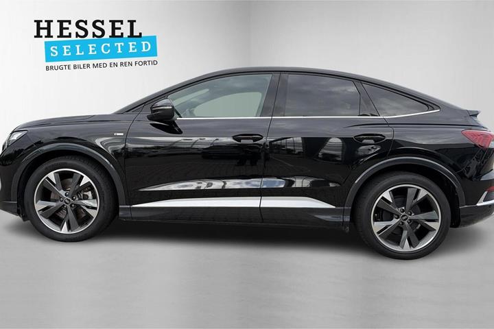 Sort Audi Q4 e-tron fra 2025