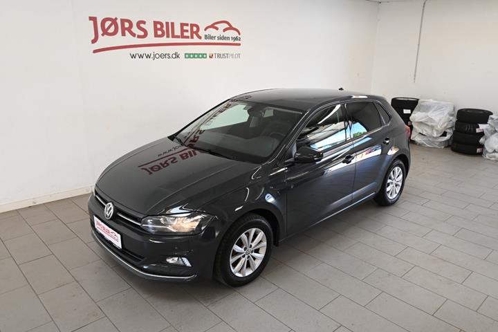 Grå VW Polo fra 2020