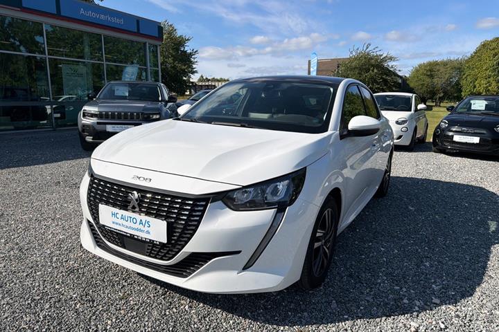 Hvid Peugeot 208 fra 2020