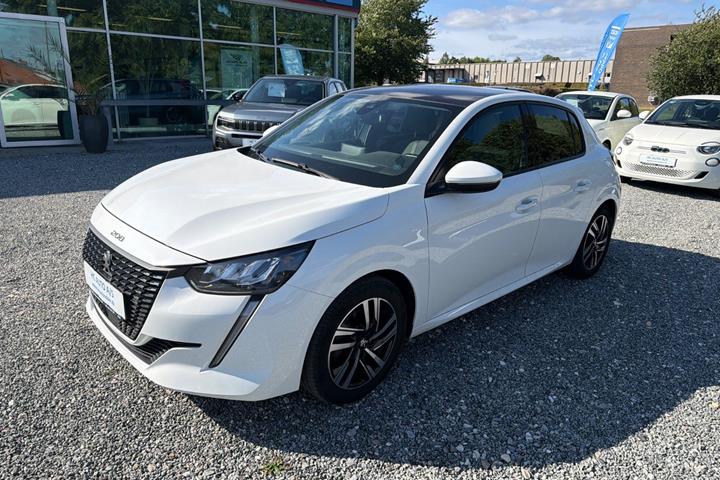 Hvid Peugeot 208 fra 2020