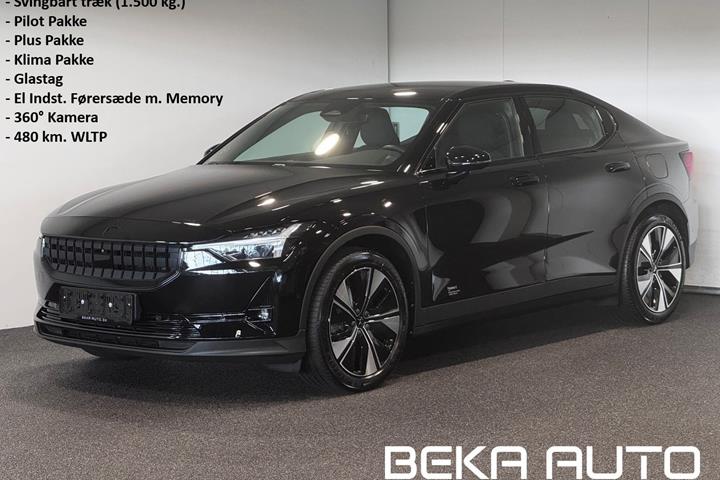 Sort Polestar 2 fra 2023