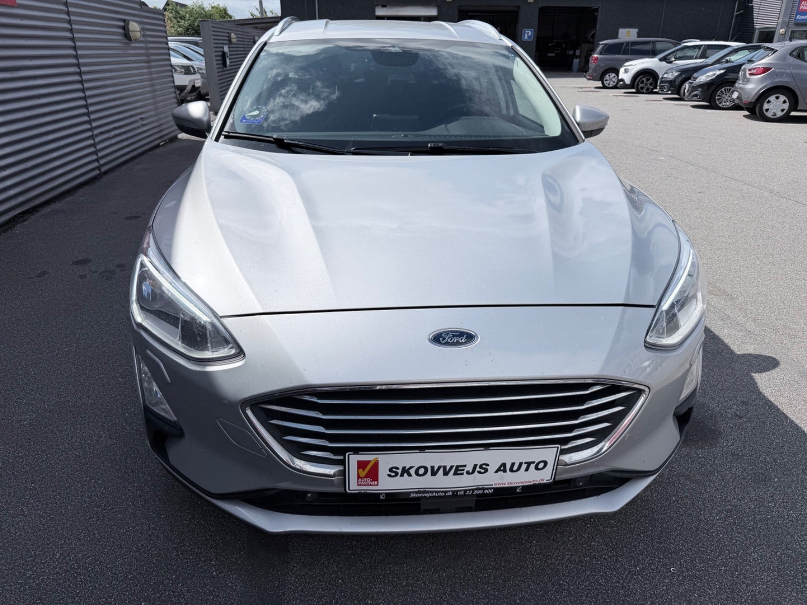 Sølv Ford Focus fra 2019