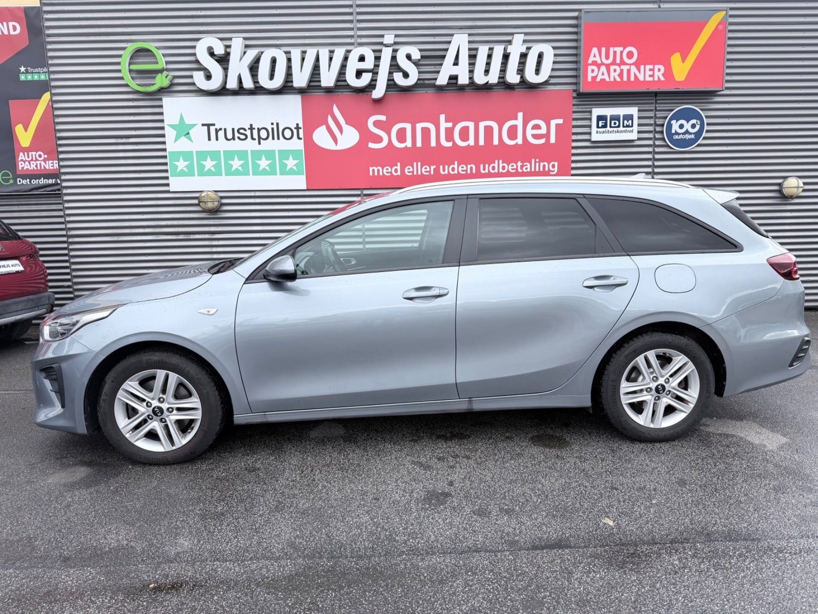 Grå Kia Ceed fra 2020