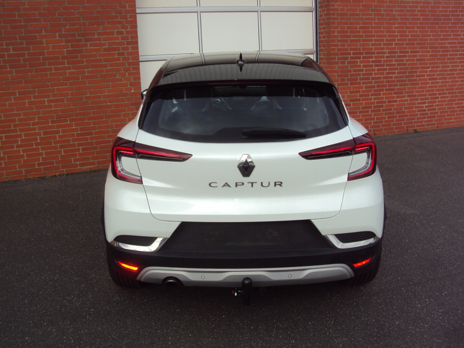 Hvid Renault Captur fra 2020