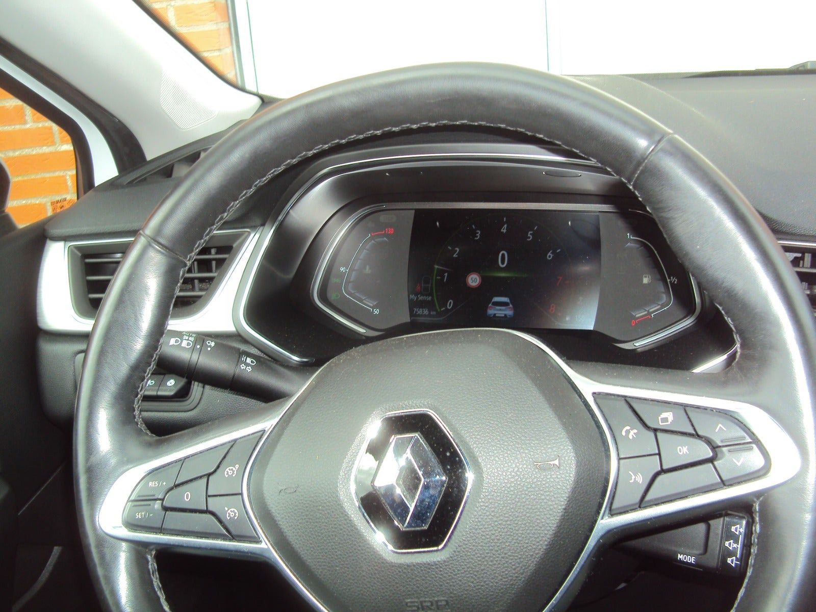 Hvid Renault Captur fra 2020