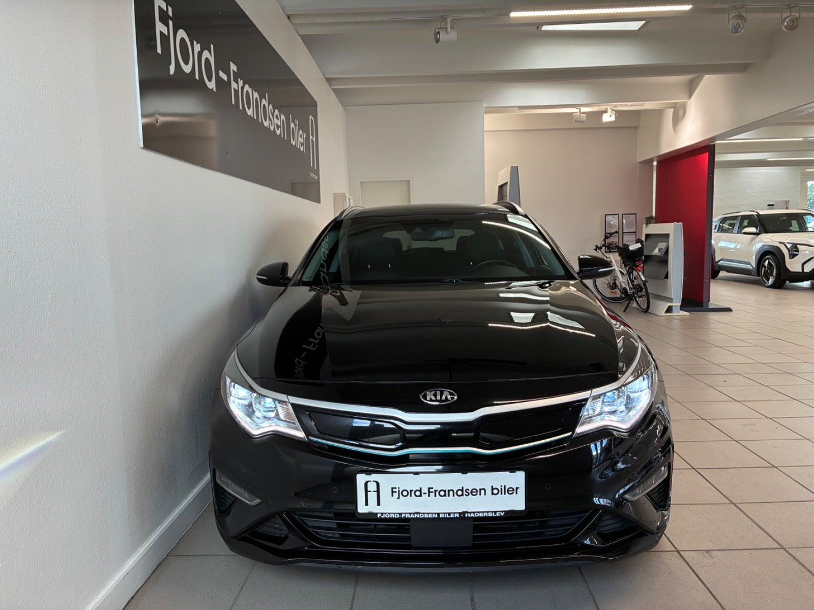 Sort Kia Optima fra 2019