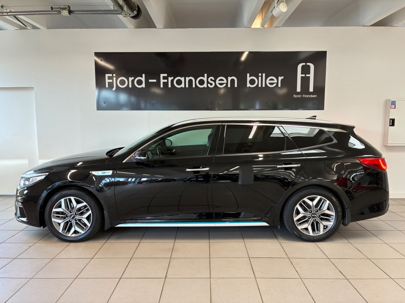 Sort Kia Optima fra 2019