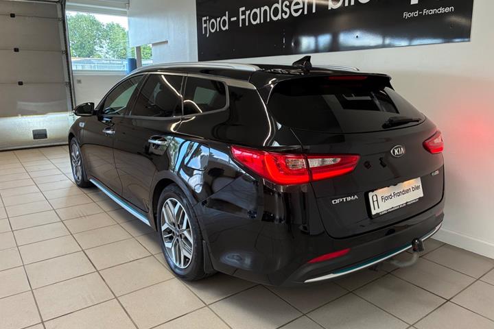 Sort Kia Optima fra 2019