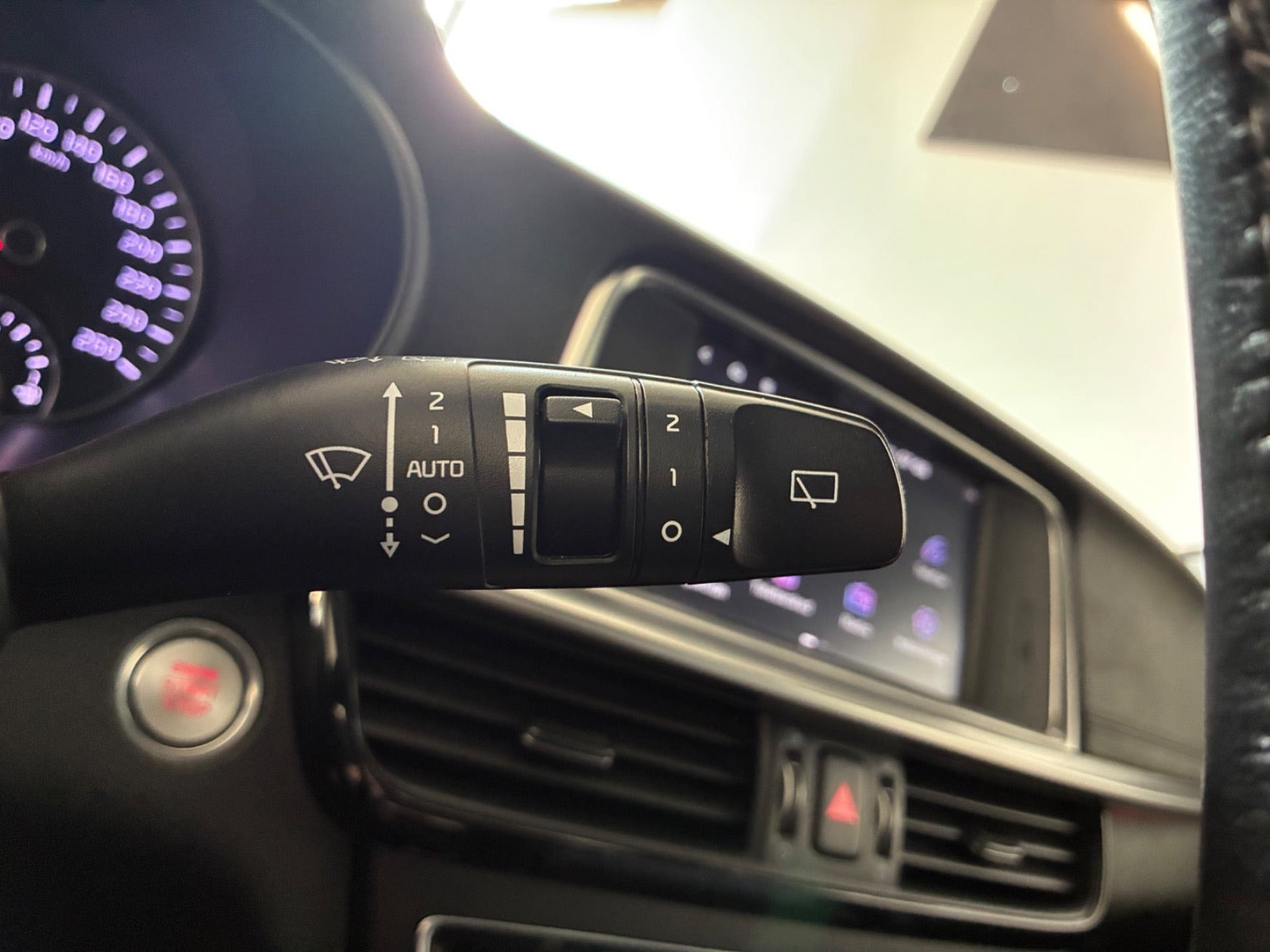 Sort Kia Optima fra 2019