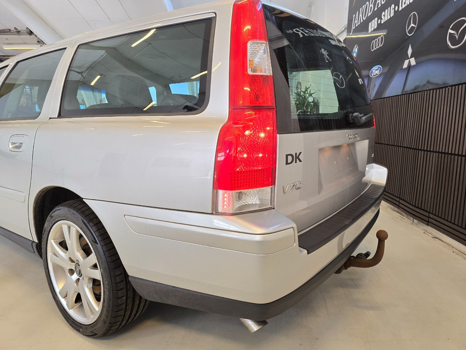 Sølv Volvo V70 fra 2006
