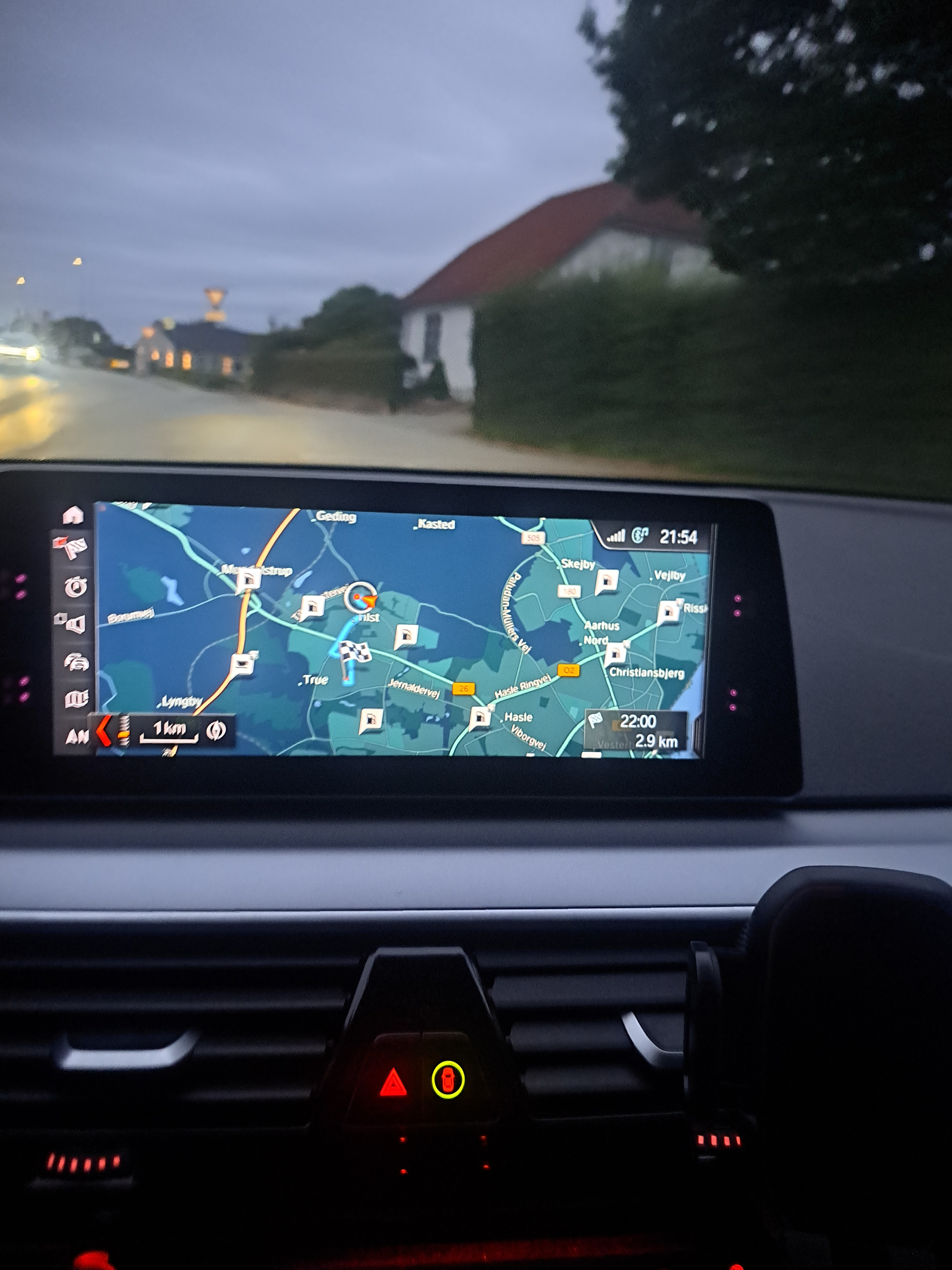 Sort BMW 5-Serie fra 2017