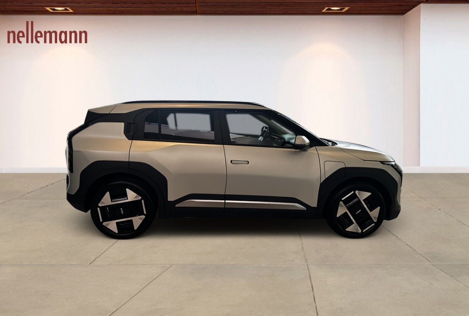 Grå Kia EV3 fra 2026