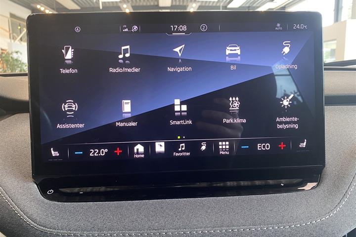 Sort Skoda Enyaq fra 2022