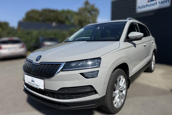 Grå Skoda Karoq fra 2018