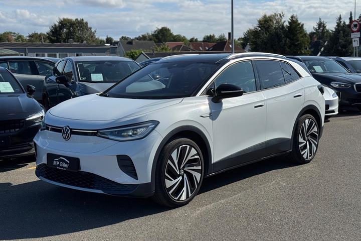 Hvid VW ID.4 fra 2021