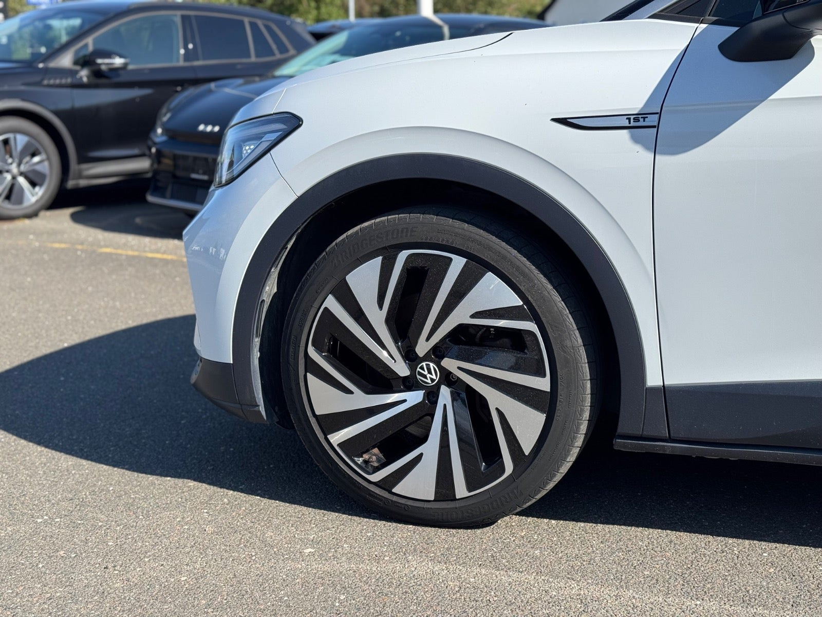 Hvid VW ID.4 fra 2021