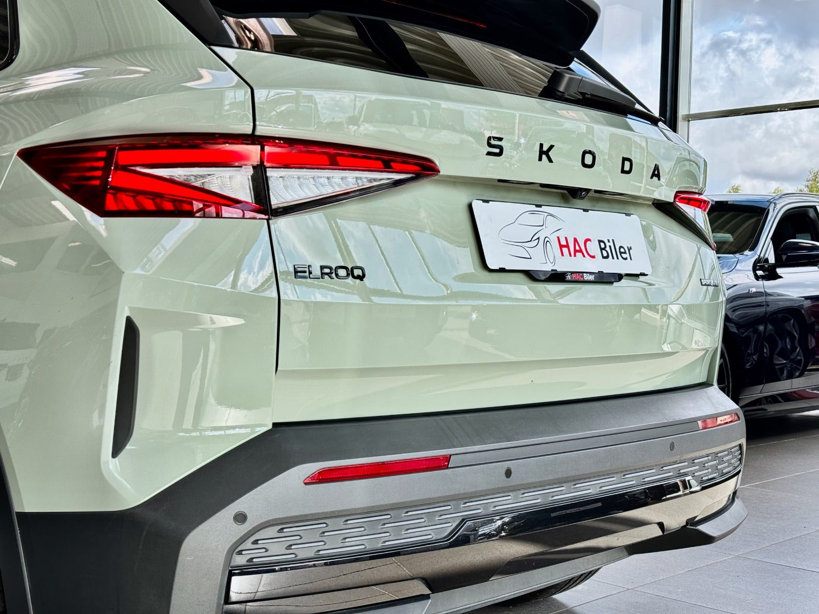 Grøn Skoda Elroq fra 2025