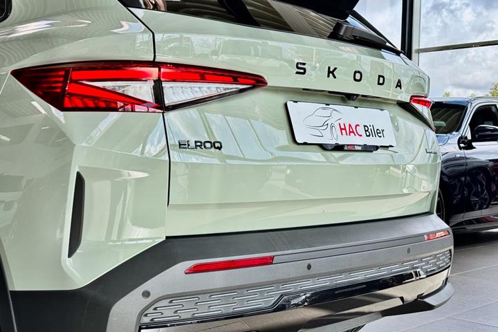 Grøn Skoda Elroq fra 2025